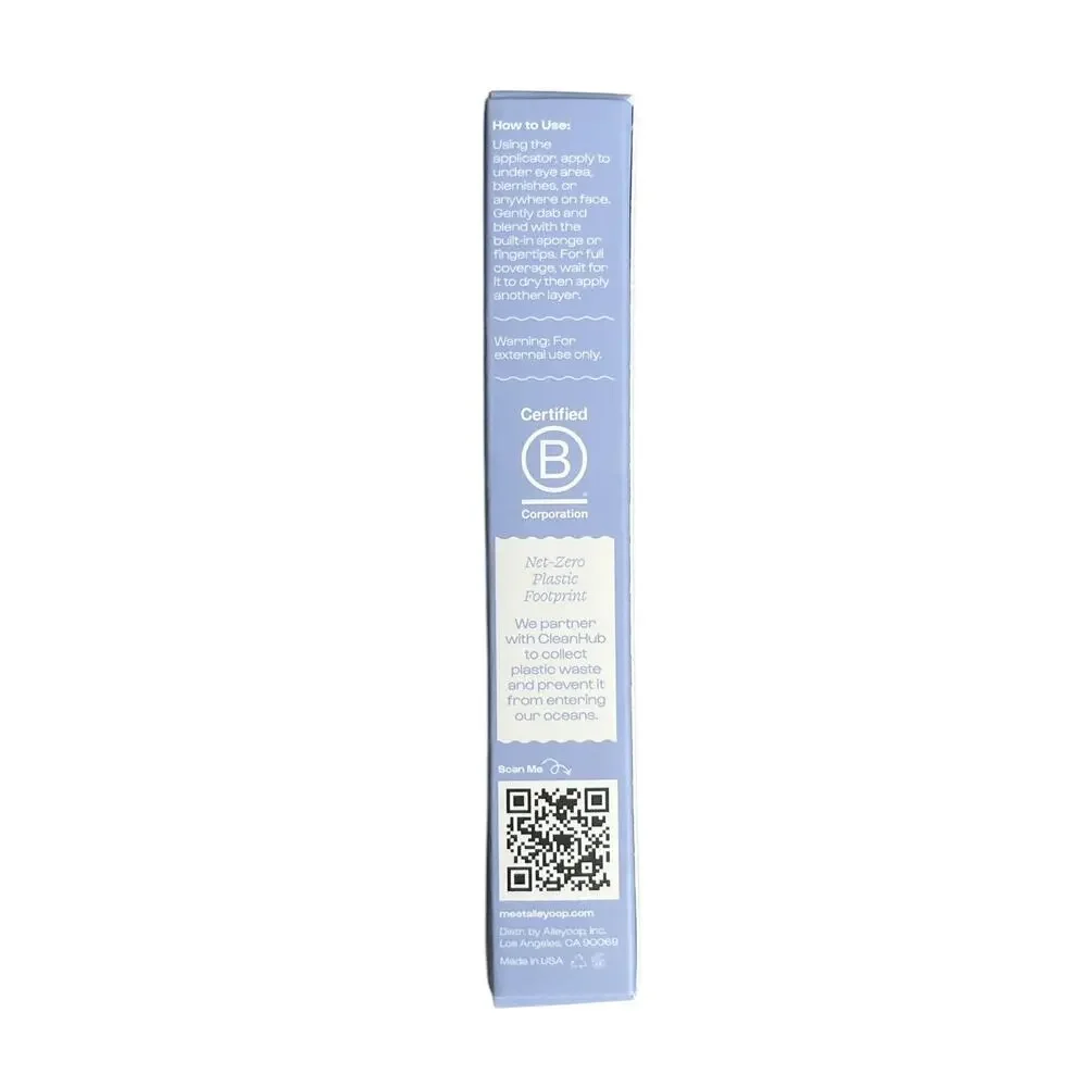 Alleyoop Game Face Second Skin Concealer MVP 5.5ml New in Box